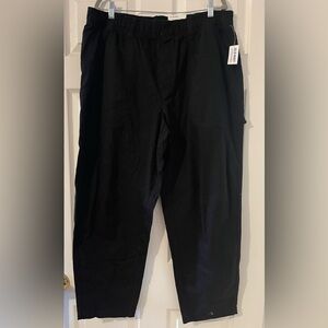 Old Navy Women's Black Pulla Ankle Pants